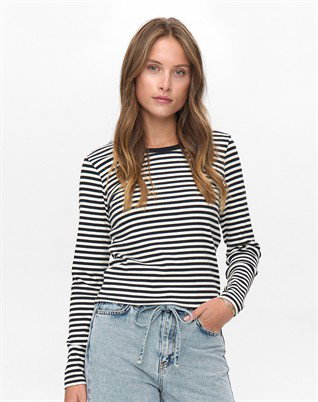 Nümph - NUMelany Langærmet Bluse - Caviar 